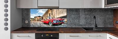 Panel do kuchni Czerwony Chevrolet