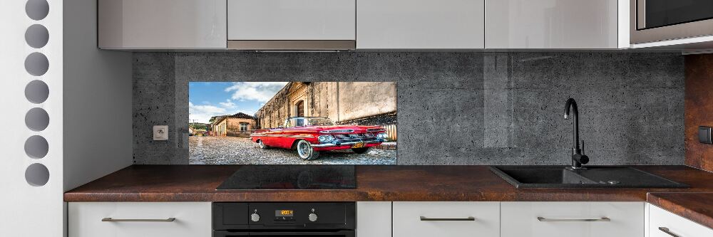 Panel do kuchni Czerwony Chevrolet