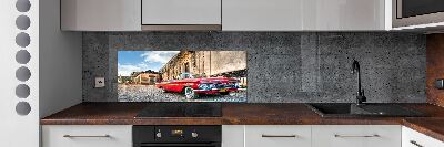Panel do kuchni Czerwony Chevrolet