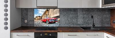 Panel do kuchni Czerwony Chevrolet