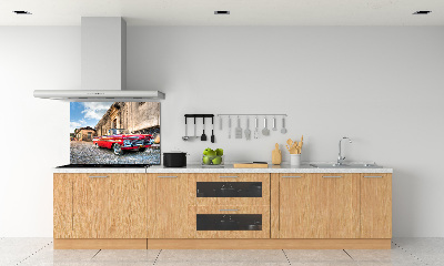 Panel do kuchni Czerwony Chevrolet