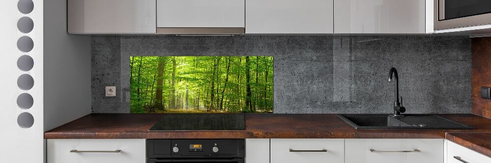 Panel do kuchni Liściasty las
