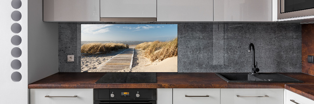 Panel do kuchni Ścieżka na plaży