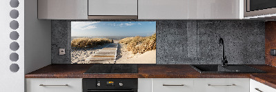 Panel do kuchni Ścieżka na plaży