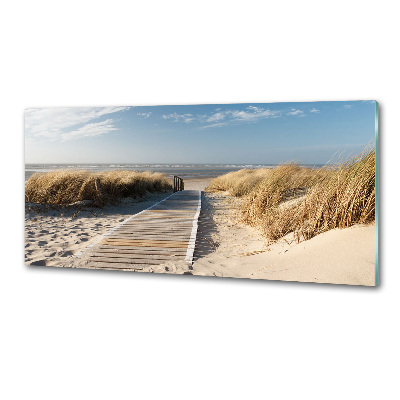Panel do kuchni Ścieżka na plaży