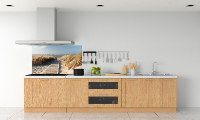 Panel do kuchni Ścieżka na plaży