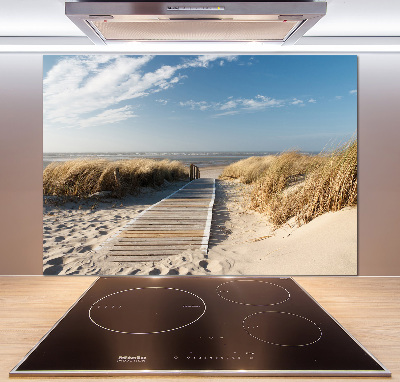 Panel do kuchni Ścieżka na plaży