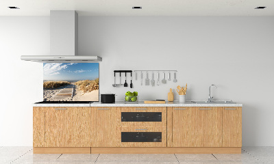 Panel do kuchni Ścieżka na plaży