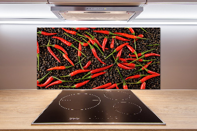 Panel do kuchni Papryczki chilli