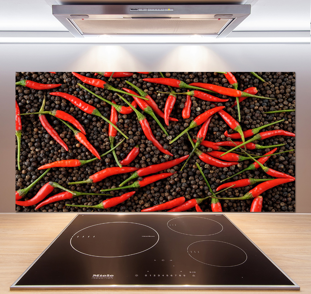 Panel do kuchni Papryczki chilli
