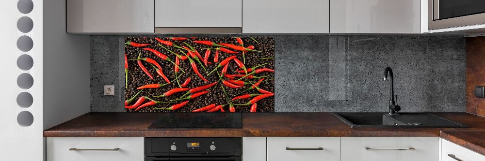 Panel do kuchni Papryczki chilli