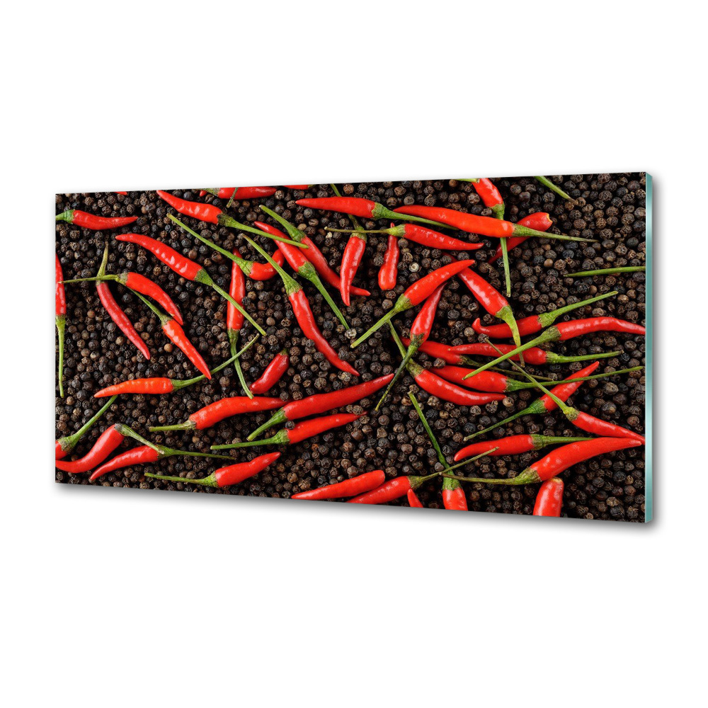 Panel do kuchni Papryczki chilli
