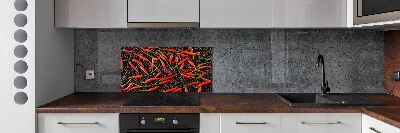 Panel do kuchni Papryczki chilli