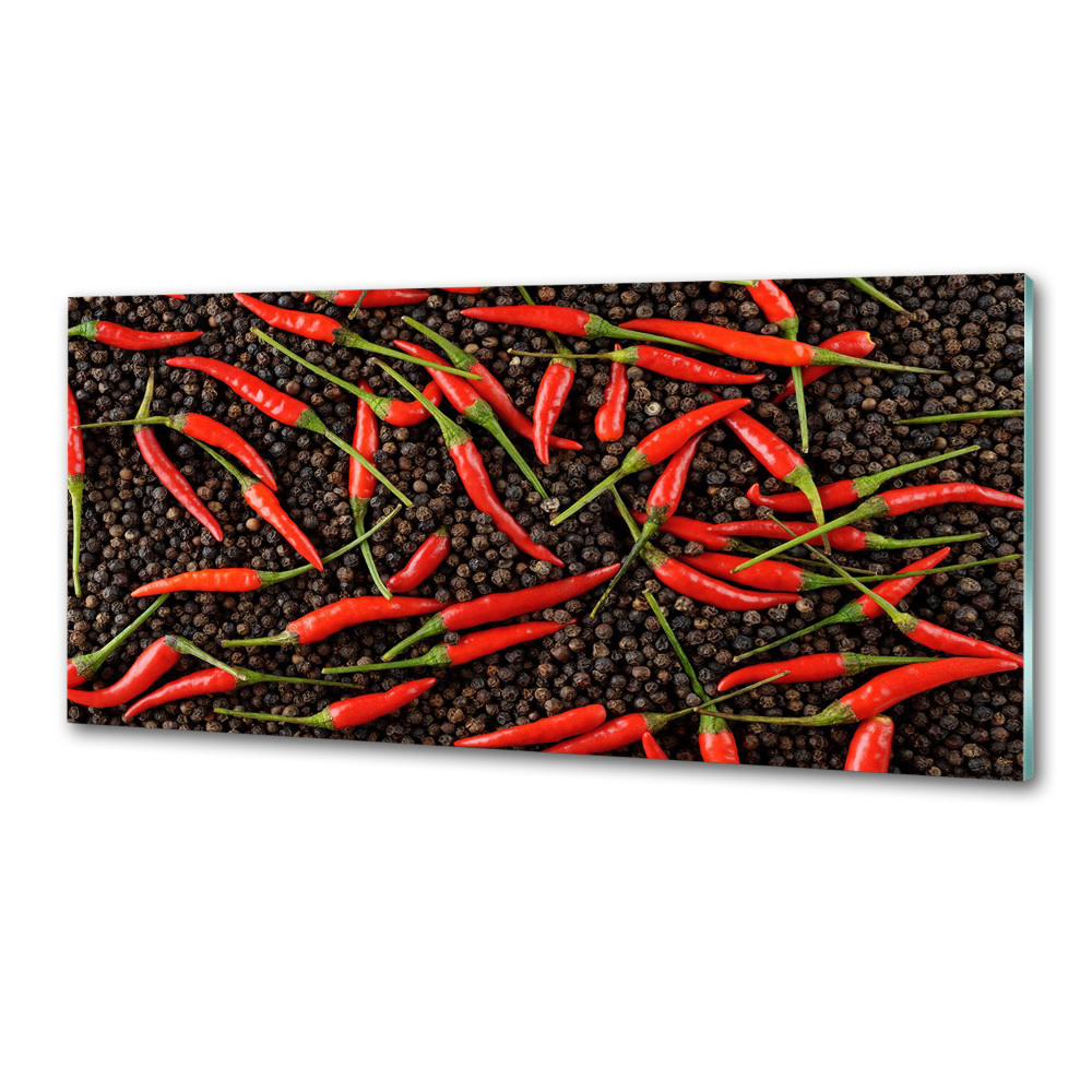 Panel do kuchni Papryczki chilli