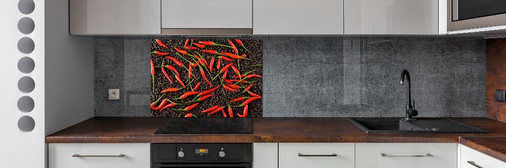 Panel do kuchni Papryczki chilli