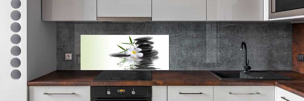 Panel dekor szkło Kamienie zen