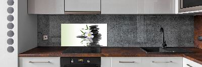 Panel dekor szkło Kamienie zen