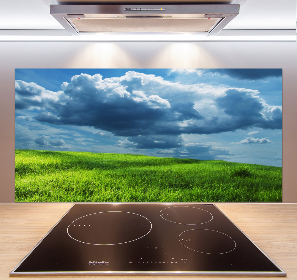 Panel do kuchni Burzowe chmury