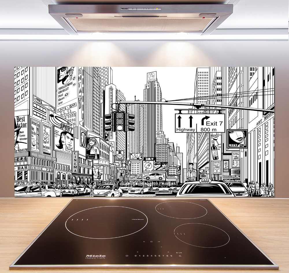 Panel do kuchni Ulice Nowego Jorku