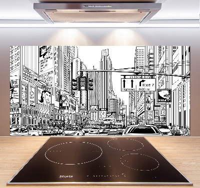 Panel do kuchni Ulice Nowego Jorku