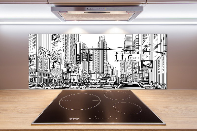 Panel do kuchni Ulice Nowego Jorku