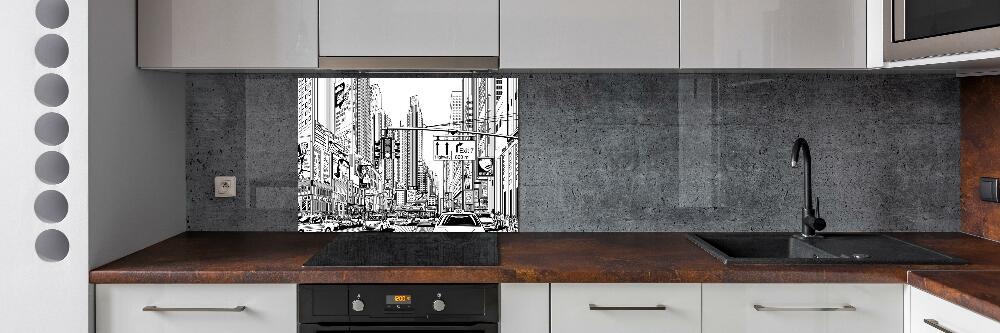 Panel do kuchni Ulice Nowego Jorku