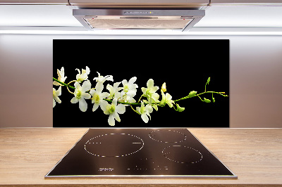 Panel między meble w kuchni Orchidea