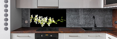 Panel między meble w kuchni Orchidea
