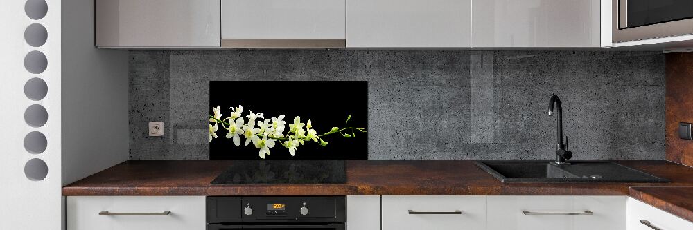 Panel między meble w kuchni Orchidea
