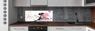 Panel szklany do kuchni Wróżka