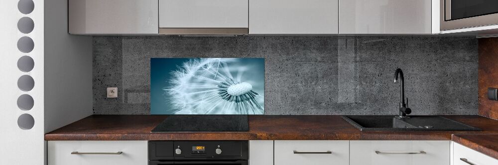 Panel dekor szkło Dmuchawiec