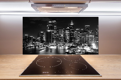 Panel dekor szkło Sydney nocą