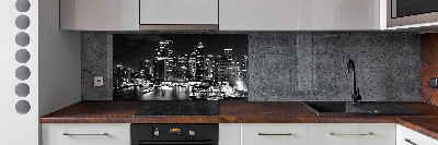 Panel dekor szkło Sydney nocą