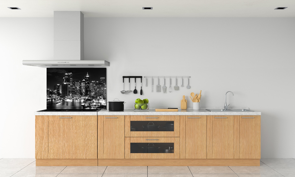 Panel dekor szkło Sydney nocą