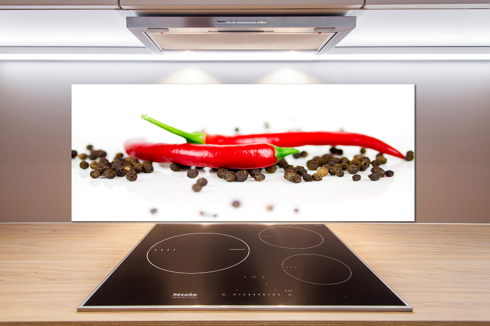 Panel do kuchni Chilli i pieprz