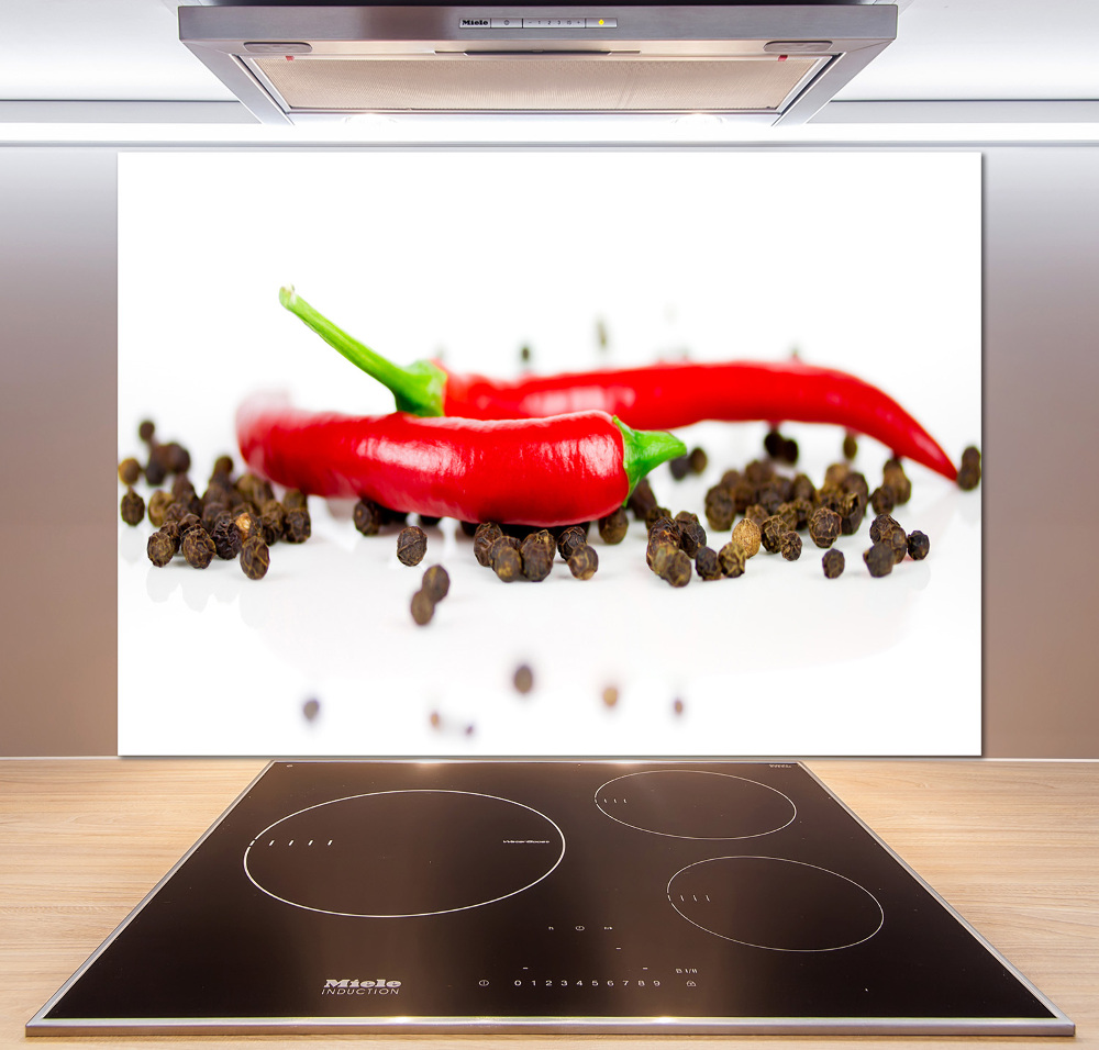 Panel do kuchni Chilli i pieprz
