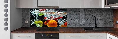 Panel do kuchni Owoce pod wodą