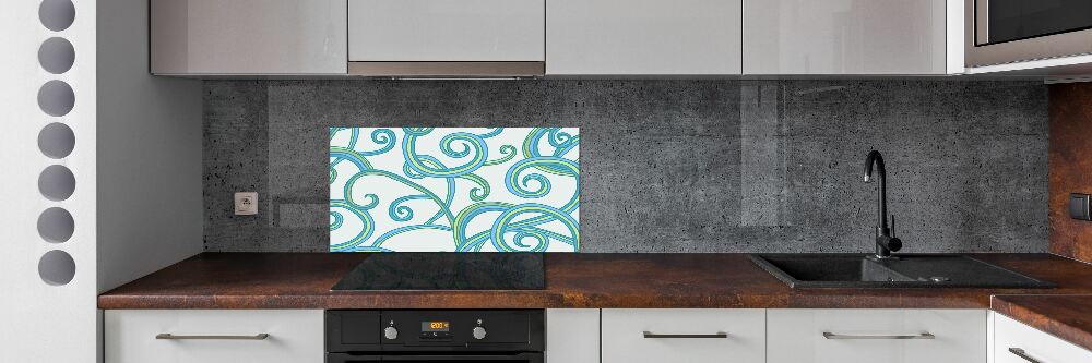Panel lakobel Abstrakcyjne spirale