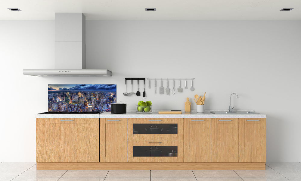 Panel lacobel Nowy Jork lot ptaka