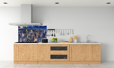 Panel lacobel Nowy Jork lot ptaka