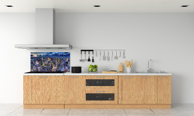 Panel lacobel Nowy Jork lot ptaka