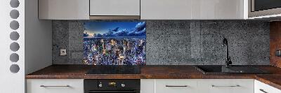 Panel lacobel Nowy Jork lot ptaka
