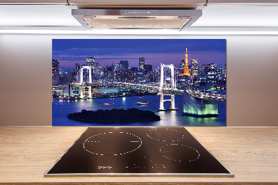 Panel dekor szkło Most w Tokio