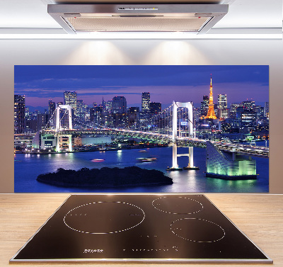 Panel dekor szkło Most w Tokio
