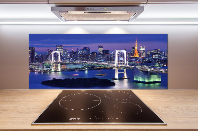 Panel dekor szkło Most w Tokio