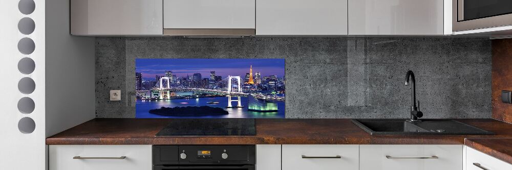Panel dekor szkło Most w Tokio