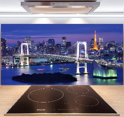 Panel dekor szkło Most w Tokio