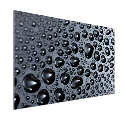 Panel dekor szkło Krople wody