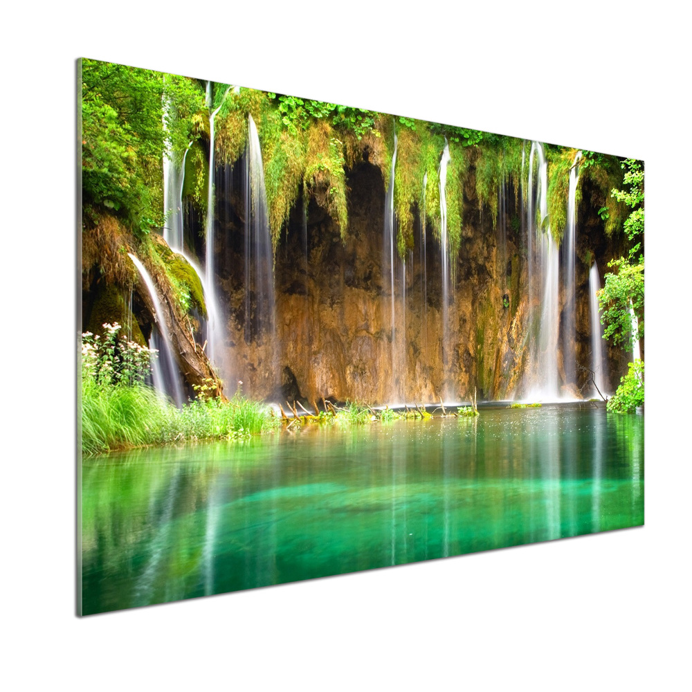 Panel do kuchni Jeziora Plitwickie