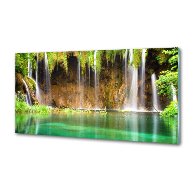 Panel do kuchni Jeziora Plitwickie